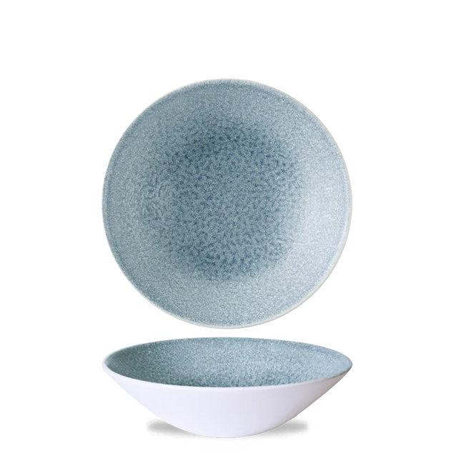 Raku Topaz Blue Evolve Deep Coupe Bowl 19 cm 6/box