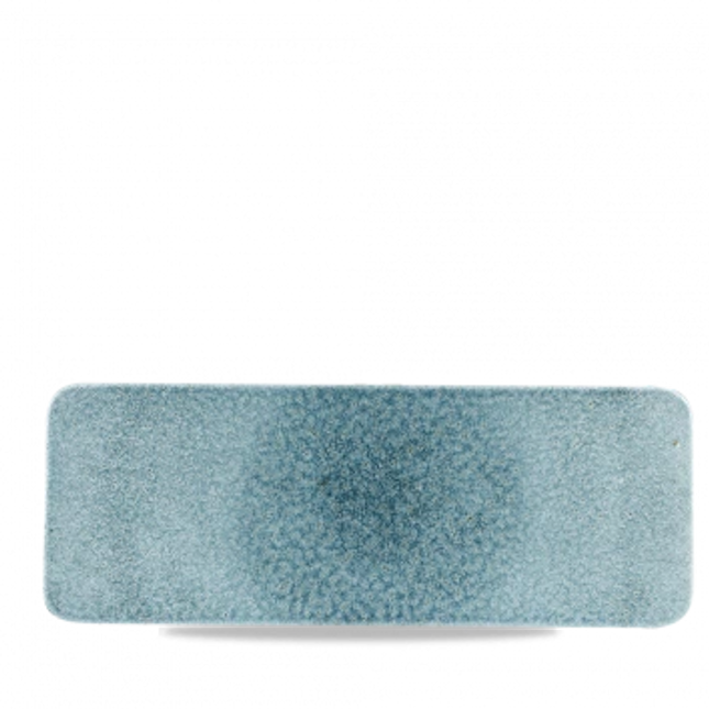 Raku Topaz Blue Rect Tile 37.6 x 14cm 4/box