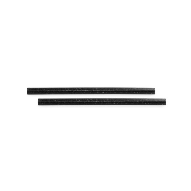 Refork Drinking Straws Black 8*24cm 100/set