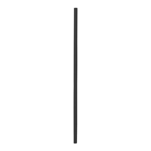 Reusable ECO Straws Black ø 6x230 mm
