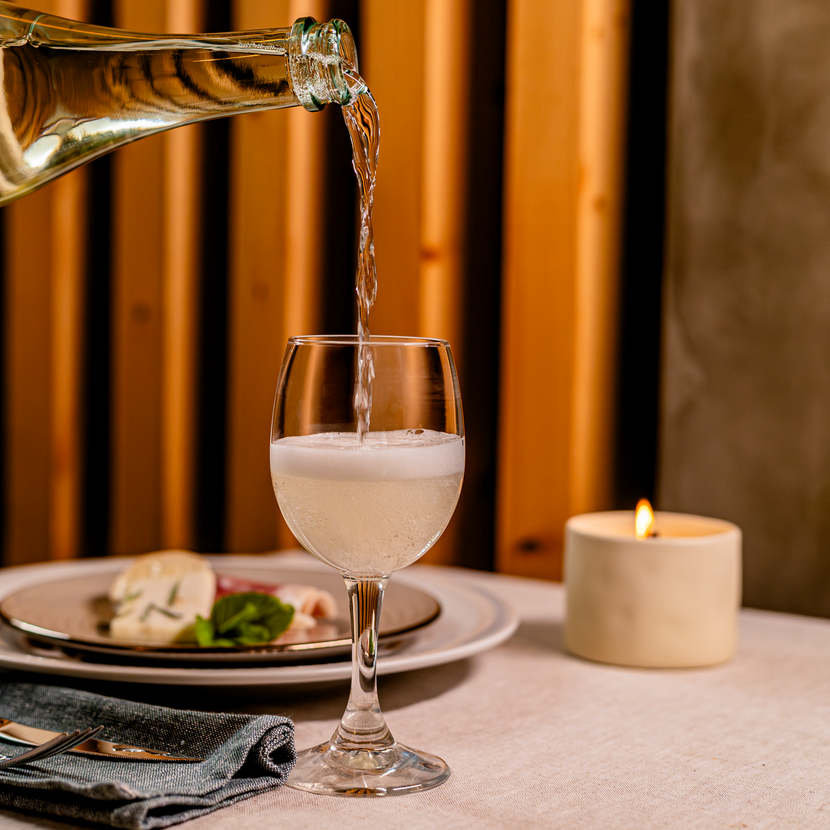 Onis Roma wijnglas 240 ml detail klassiek design