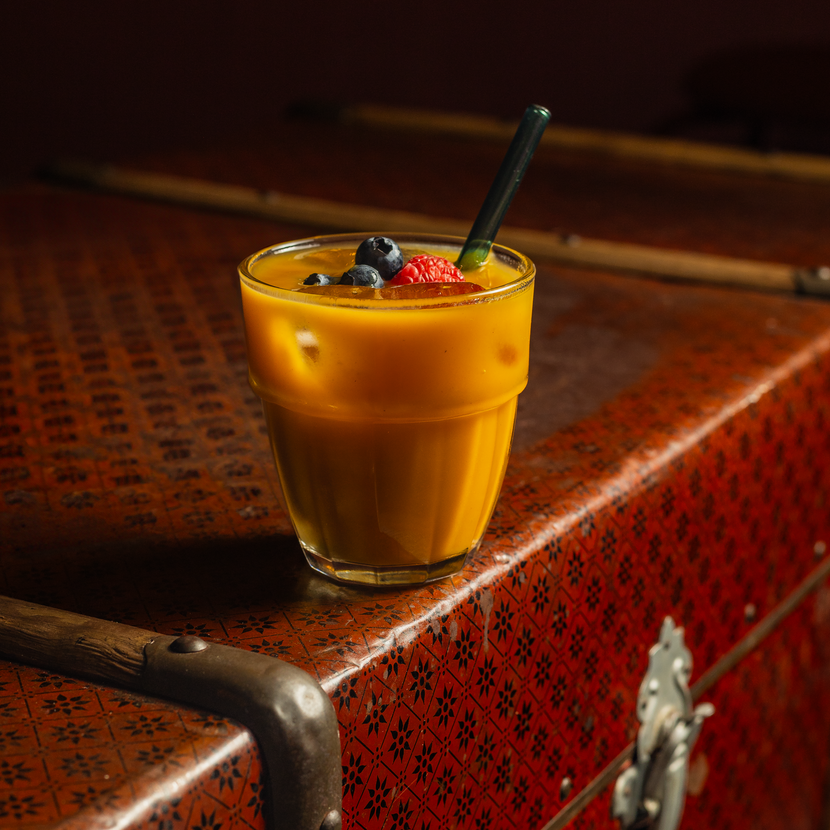 Onis Enigma D.O.F. glas 320 ml Xtrattuff close-up rocks tumbler professioneel horecaglas