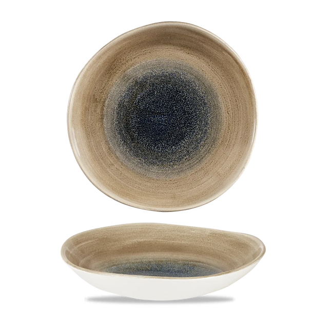 Stonecast Aqueous Bayou Round Trace Bowl 25.3 cm 12/box