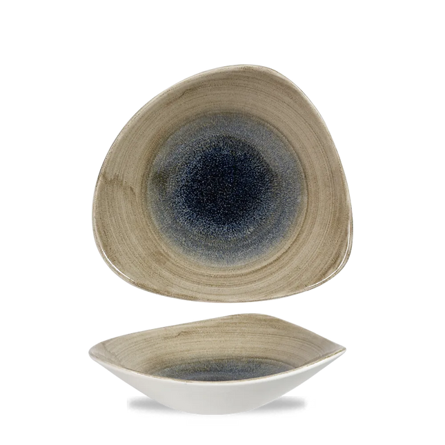 Stonecast Aqueous Bayou Lotus Bowl 23cm 12/box