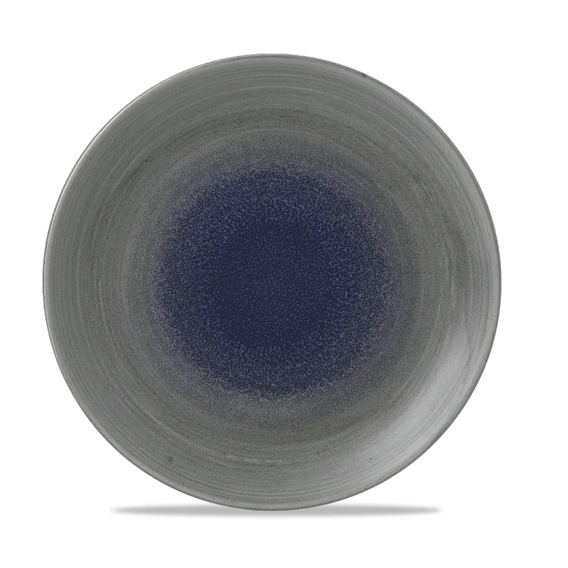 Stonecast Aqueous Fjord Deep Coupe Plate 28.1 cm 12/box