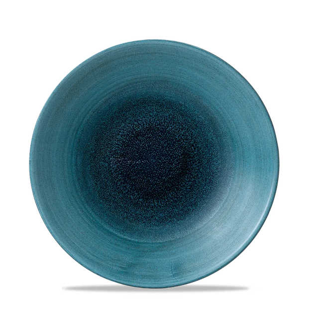 Aqueous Lagoon Deep Coupe Plate 25.5cm 12/box