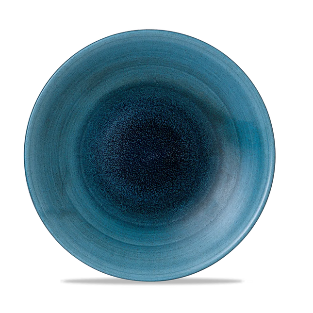 Aqueous Lagoon Deep Coupe Plate 28cm 12/box