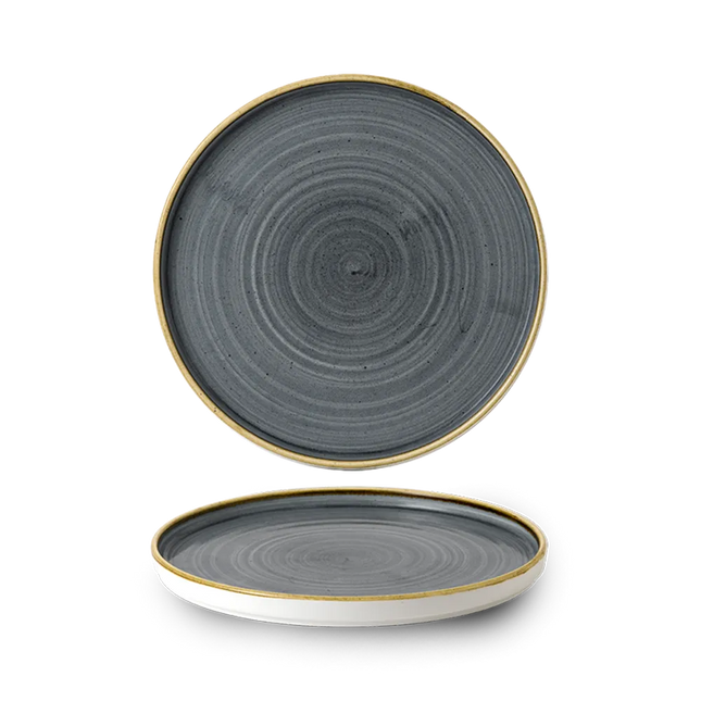 Blueberry Walled Plate 21cm 6/box