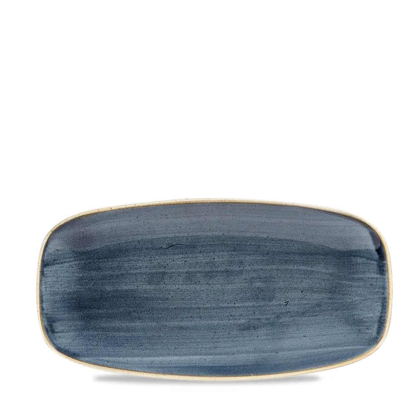Stonecast Blueberry Chefs Oblong Plate 13 7/8X7 3/8" 6/box