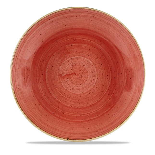 Stonecast Berry Red Coupe Large Bowl 30cm 6/box