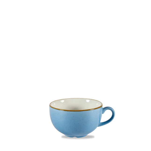 Stonecast Cornflower Blue Cappuccino Cup 355ml 12/box