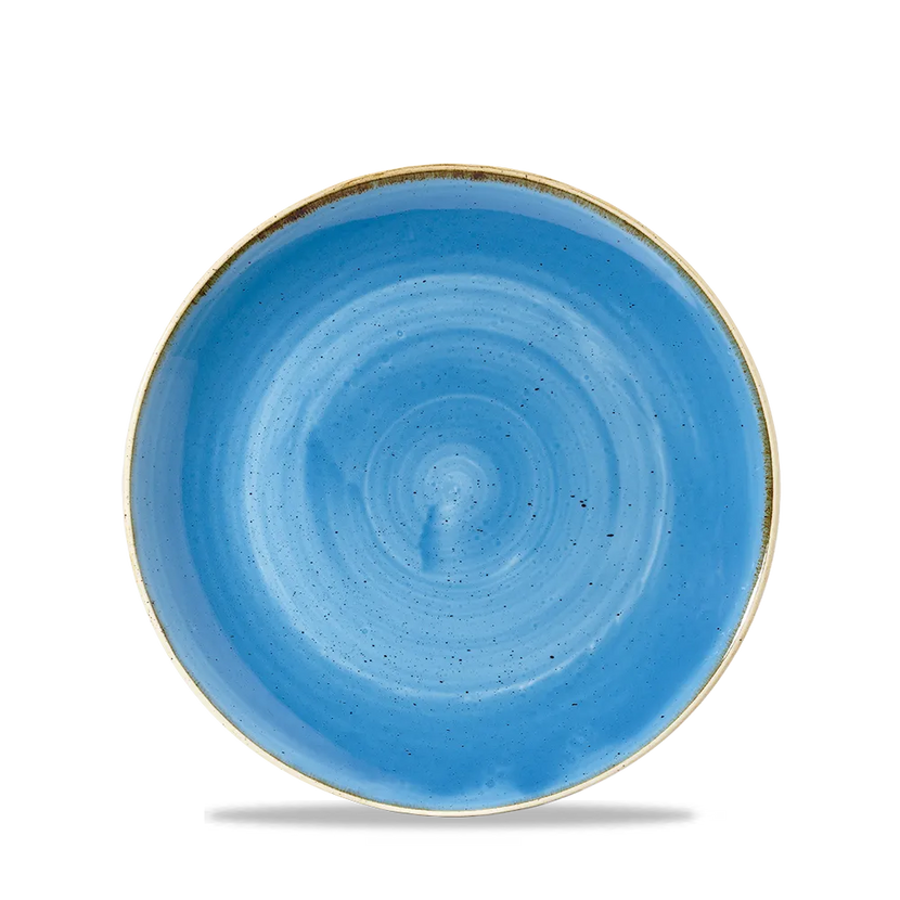 Stonecast Cornflower Blue Coupe Bowl 18cm 12/box