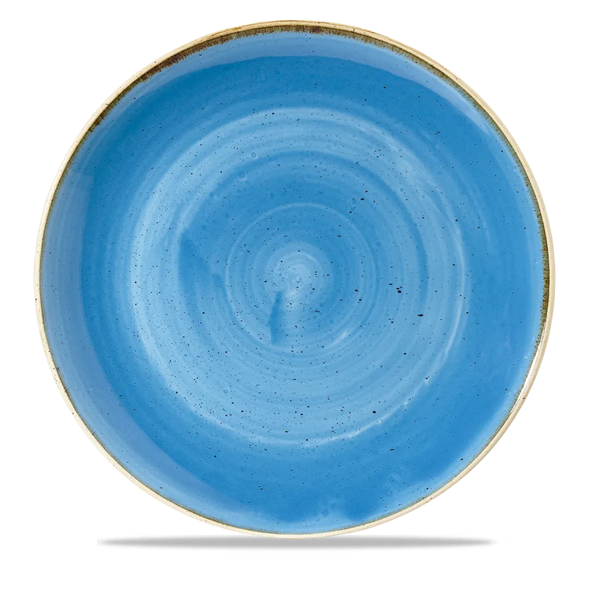 Stonecast Cornflower Blue Coupe Large Bowl 30cm 6/box