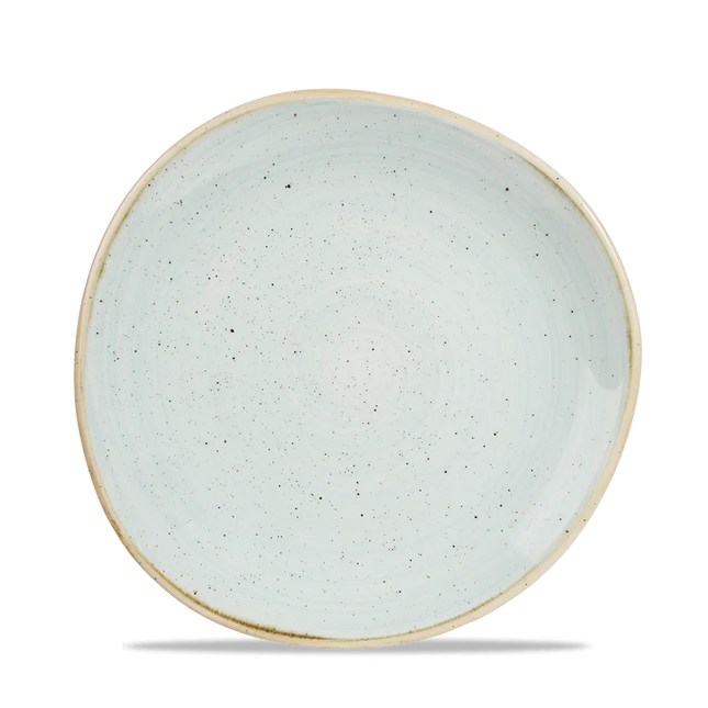 Stonecast Duck Egg Round Trace Plate 21cm 12/box