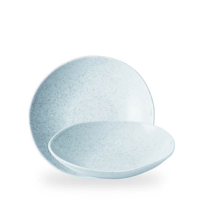 Churchill Stonecast Duck Egg Natural Organic Coupe Bowl 25 cm – porseleinen serveerkom – set van 6 – APS Glass & Bar Supply

