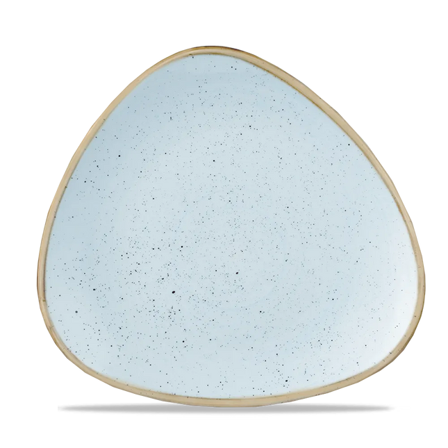 Stonecast Duck Egg Lotus Plate 25cm 12/box