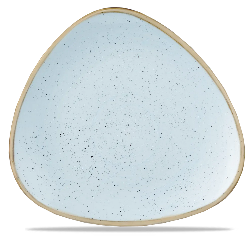 Stonecast Duck Egg Lotus Plate 30cm 6/box