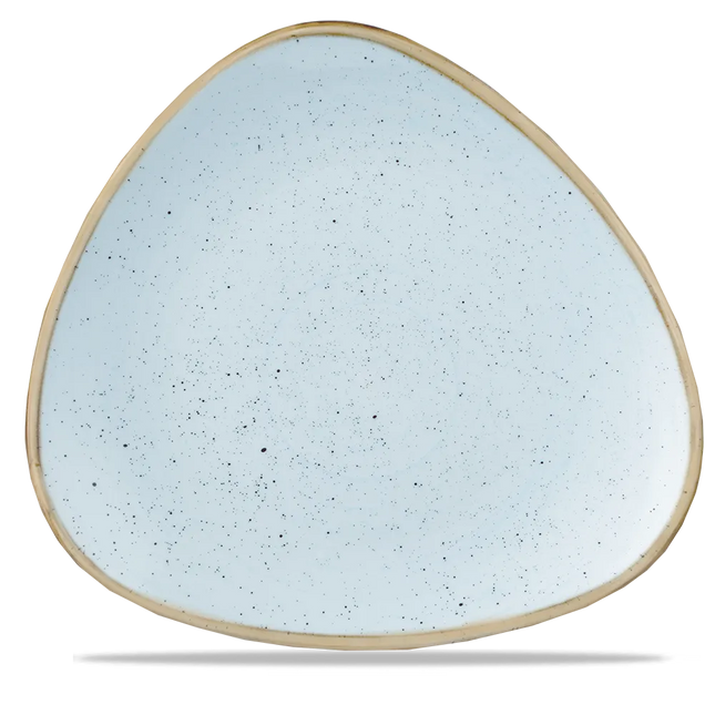 Stonecast Duck Egg Lotus Plate 30cm 6/box