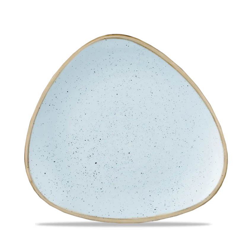 Stonecast Duck Egg Lotus Plate 18cm 12/box