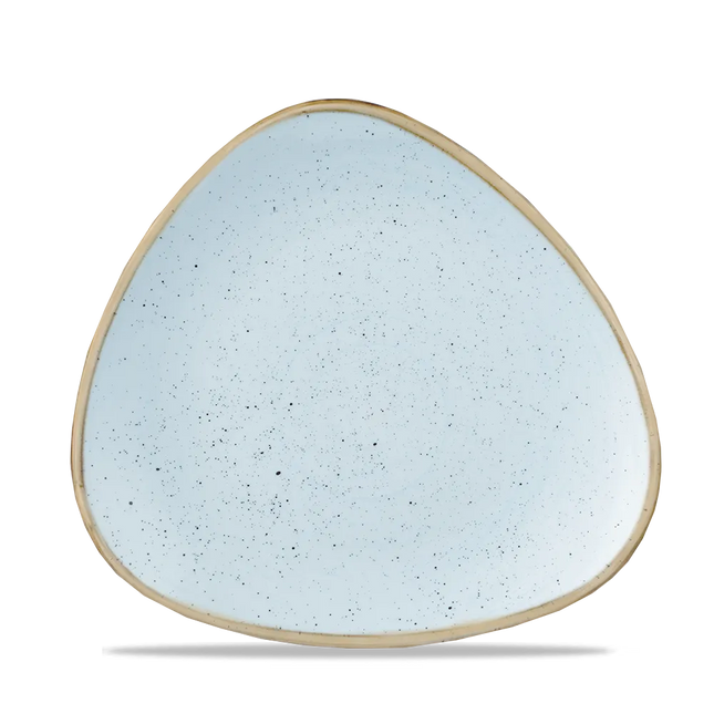 Stonecast Duck Egg Lotus Plate 18cm 12/box