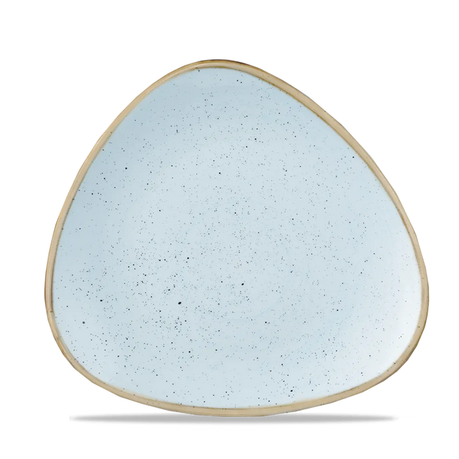 Stonecast Duck Egg Lotus Plate 23cm 12/box