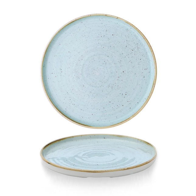 Stonecast Duck Egg Walled Plate 26 cm 6/box