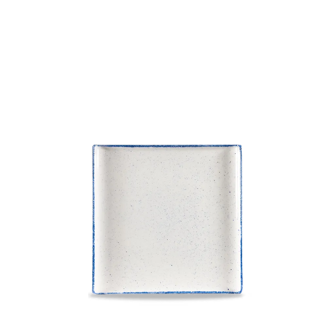 Stonecast Hints Indigo Square Buffet Tray 30cm 4/box