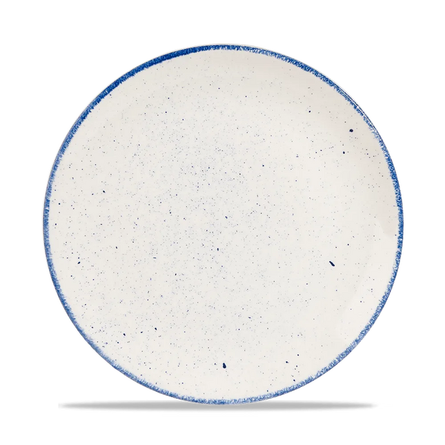Stonecast Hints Indigo Evolve Coupe Plate 26cm 12/box