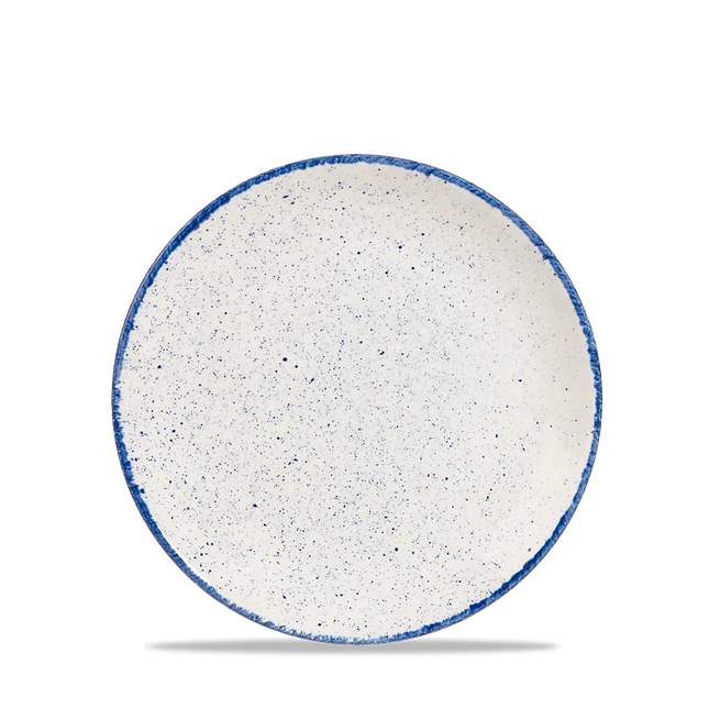 Stonecast Hints Indigo Evolve Coupe Plate 16.5cm 12/box