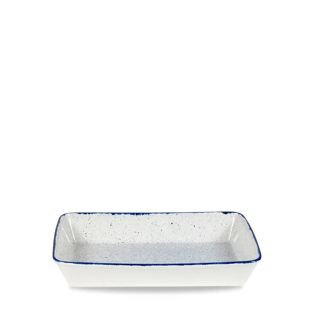 Stonecast Hints Indigo Rectangle Baking Dish 38cm 4/box