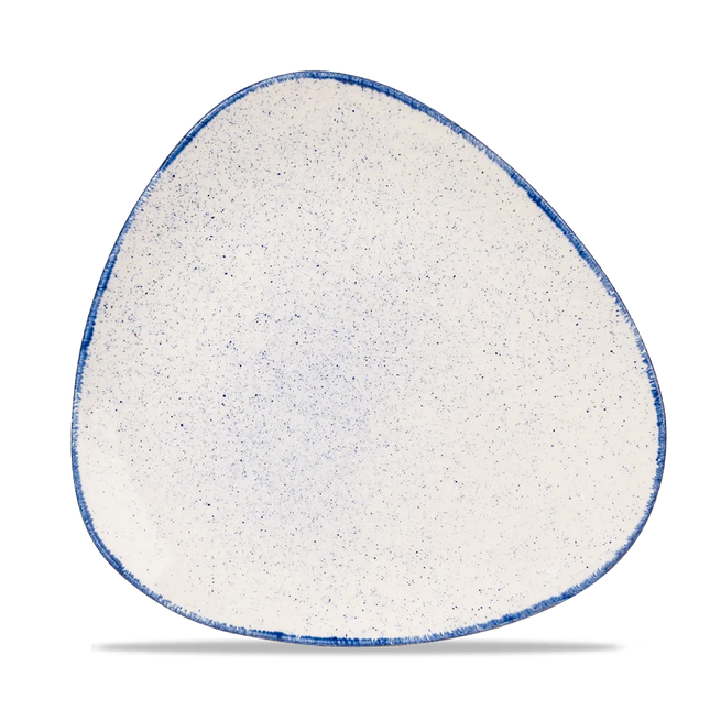 Stonecast Hints Indigo Lotus Plate 26.5cm 12/box