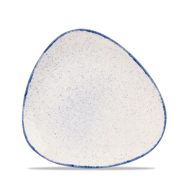 Stonecast Hints Indigo Lotus Plate 23cm 12/box