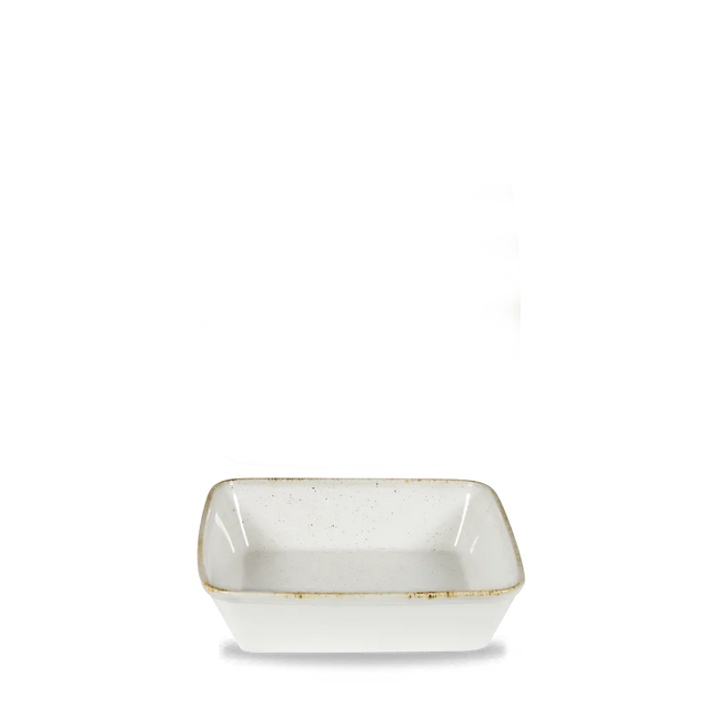 Stonecast Hints White Square Baking Dish 25 cm 6/box
