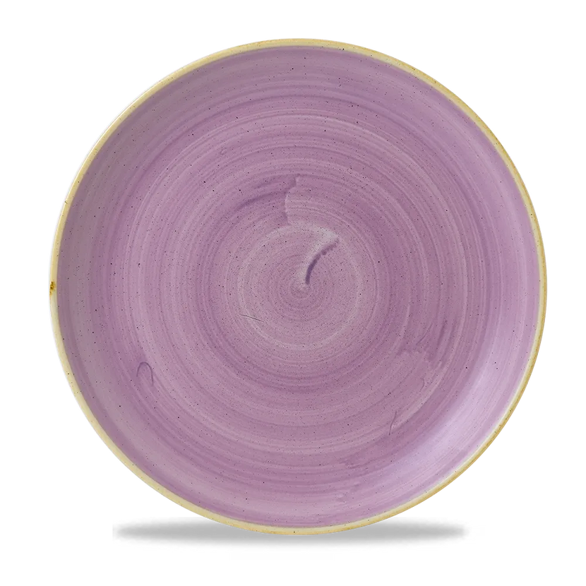 Stonecast Lavender Evolve Coupe Plate 28.8 cm 12/box