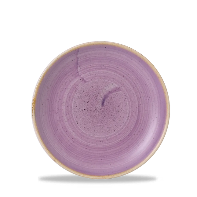 Stonecast Lavender Evolve Coupe Plate 16.5 cm 12/box