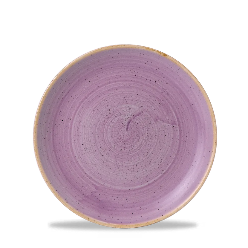 Stonecast Lavender Evolve Coupe Plate 21.7 cm 12/box