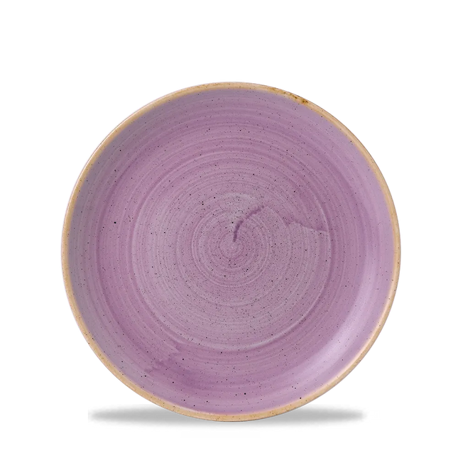 Stonecast Lavender Evolve Coupe Plate 21.7 cm 12/box