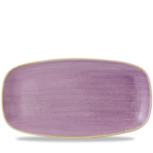 Stonecast Lavender Chefs Oblong Plate 35.5 x 18.9cm 6/box