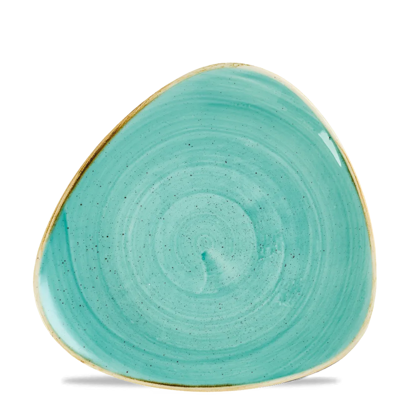 Stonecast Mint Lotus Plate 23cm 12/box