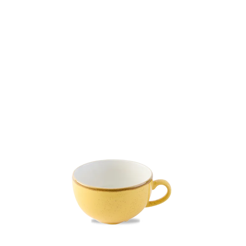 Stonecast Mustard Cappuccino Cup 227 ml 12/box