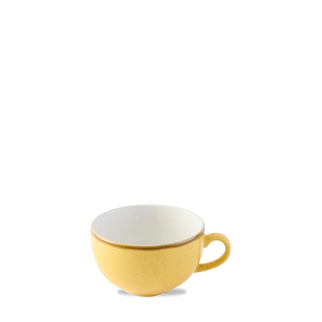 Stonecast Mustard Cappuccino Cup 340 ml 12/box