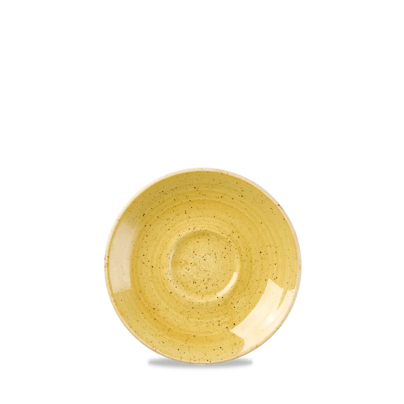 Stonecast Mustard Espresso Saucer 11.8cm 12/box