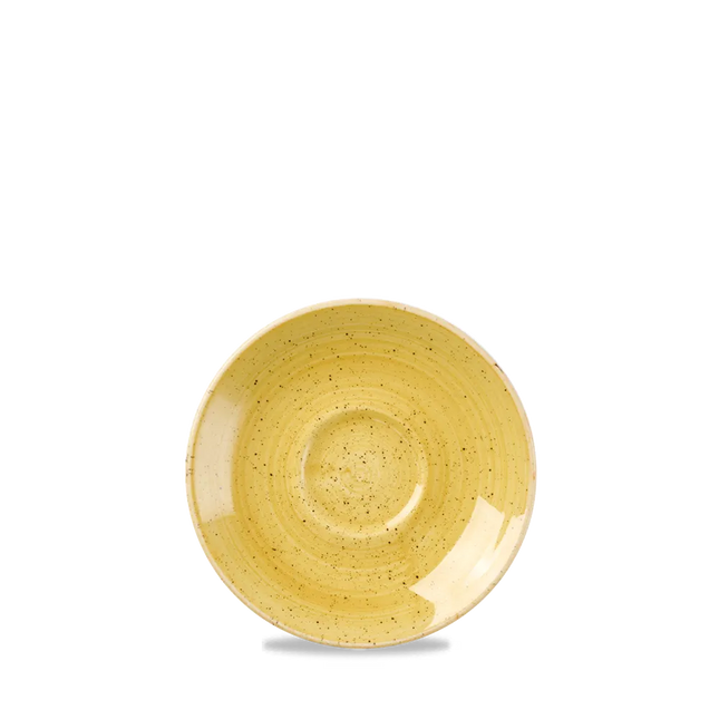 Stonecast Mustard Espresso Saucer 11.8cm 12/box