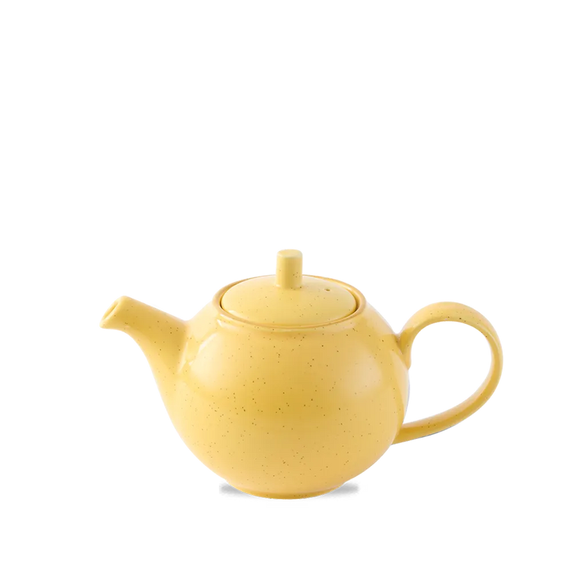 Stonecast Mustard Beverage Pot 426 ml 4/box