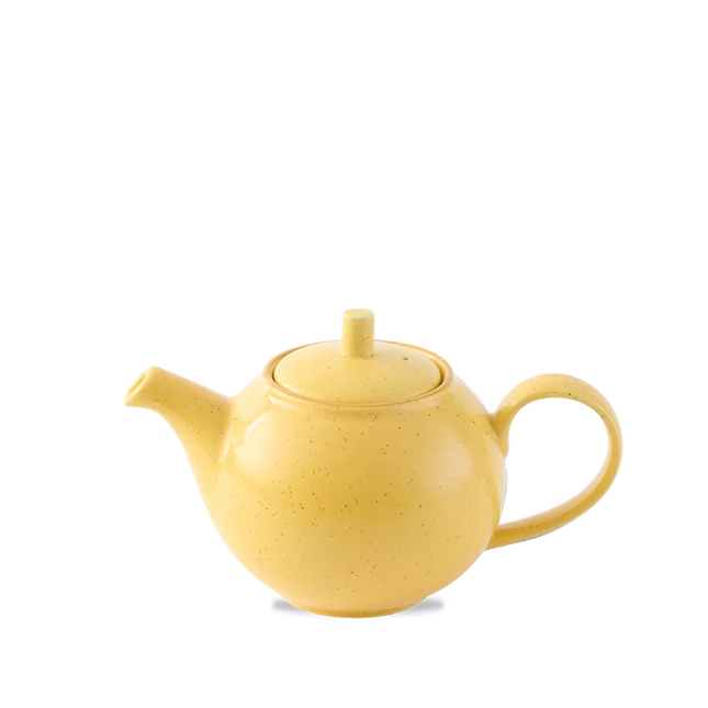 Stonecast Mustard Beverage Pot 426 ml 4/box