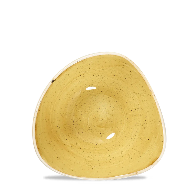 Stonecast Mustard Lotus Bowl 15cm 12/box