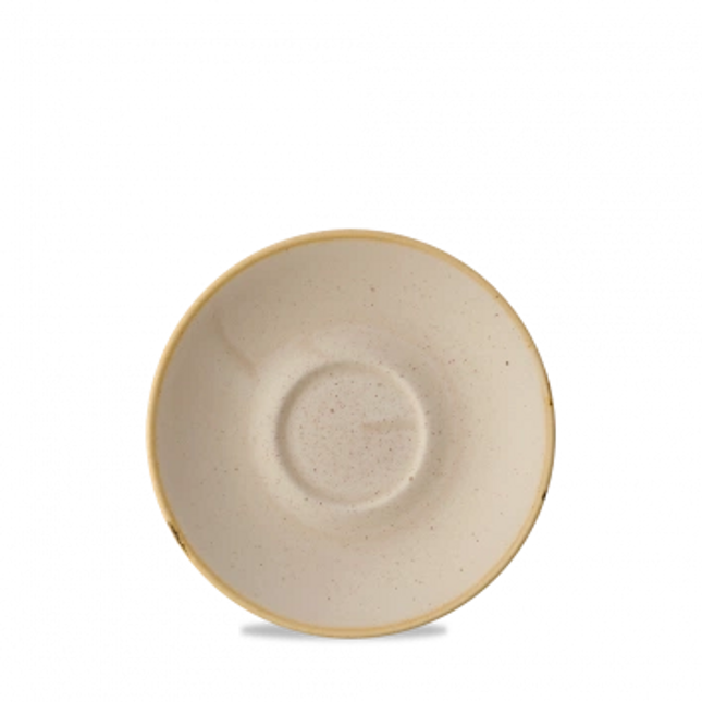 Stonecast Cream Cafe Cappuccino Saucer 15.6 cm 12/box