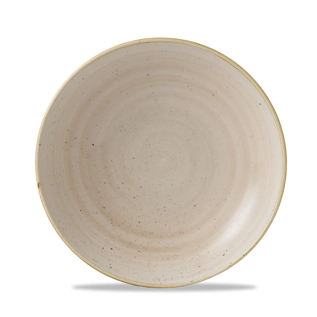Stonecast Nutmeg Cream Evolve Coupe Bowl 25cm 12/box