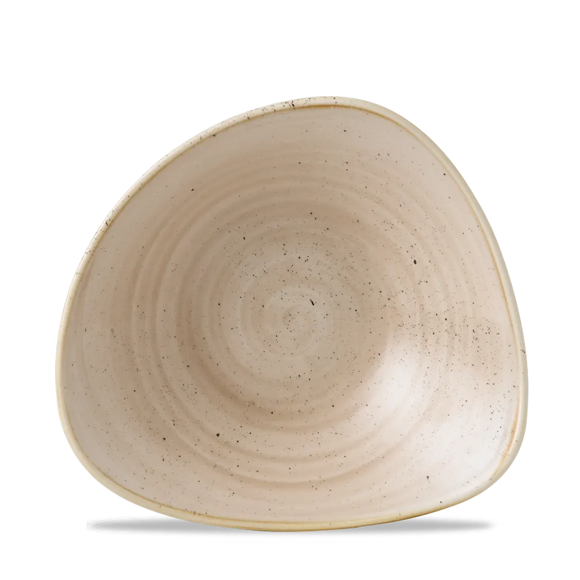 Stonecast Nutmeg Cream Lotus Bowl 23cm 12/box