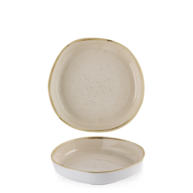 Stonecast Nutmeg Cream Walled Bowl 20cm x 4.5cm 6/box